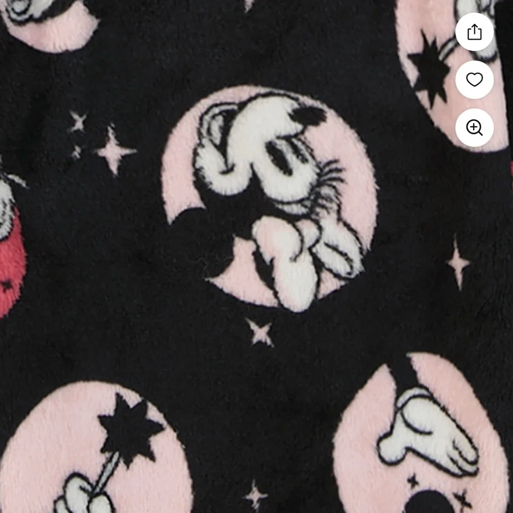 BRAND NEW Disney Minnie Mouse Toddler Girls Pajama Robe, Size 5T - Picture 3 of 3